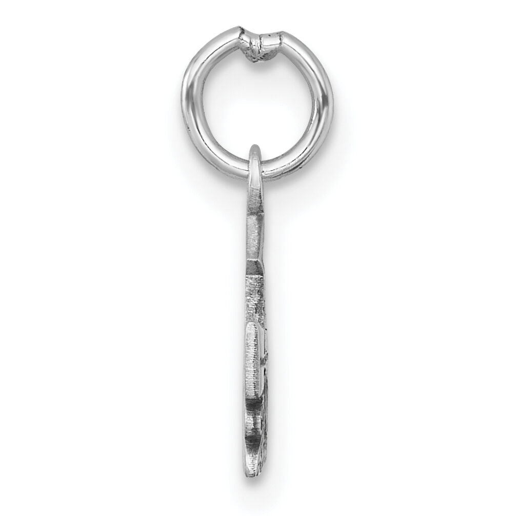 14K White Gold 2026 Graduation Cap and Diploma Charm-YC1550W-26