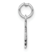 14K White Gold 2026 Graduation Cap and Diploma Charm-YC1550W-26