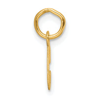 14K Small Script Letter C Initial Charm-YC1553C