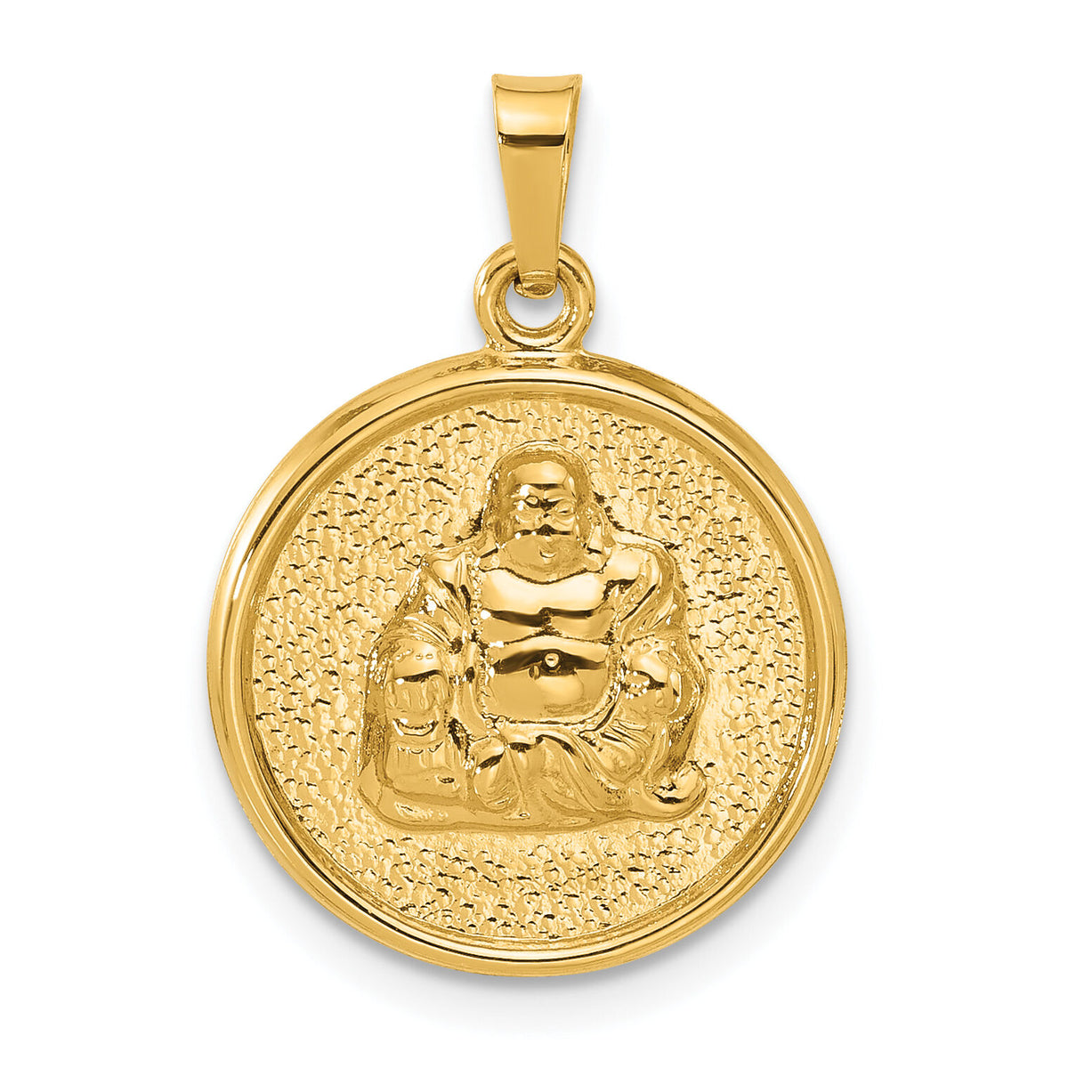 14K Hollow Buddha Charm-YC1575