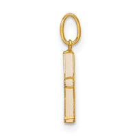 14K Polished Mother of Pearl Star Pendant-YC1630