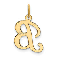 14KY Script Letter B Initial Charm-YC248B