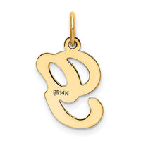 14KY Script Letter G Initial Charm-YC248G