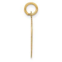 14KY Script Letter O Initial Charm-YC248O