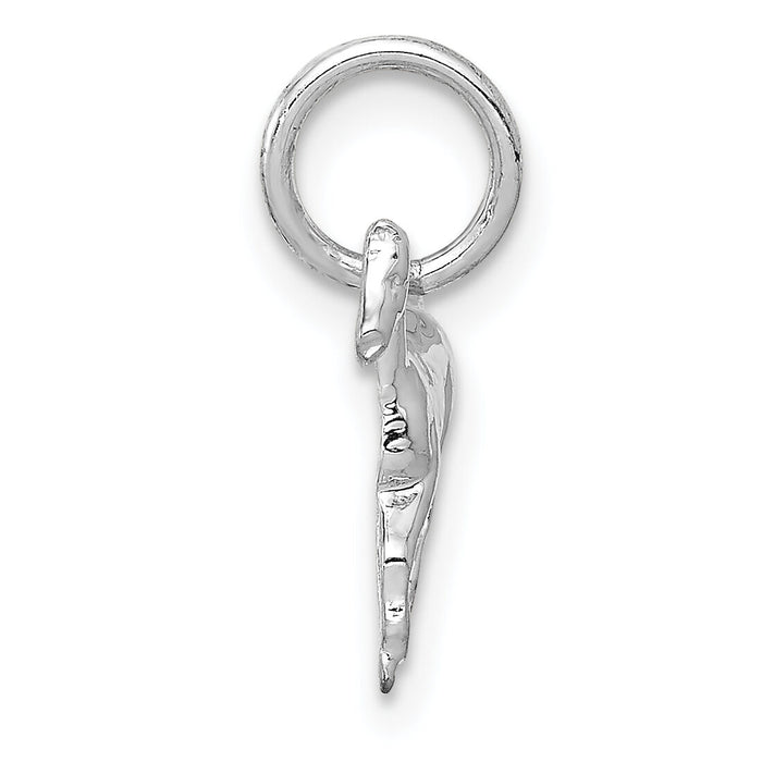 14k White Gold Horse Charm-YC325