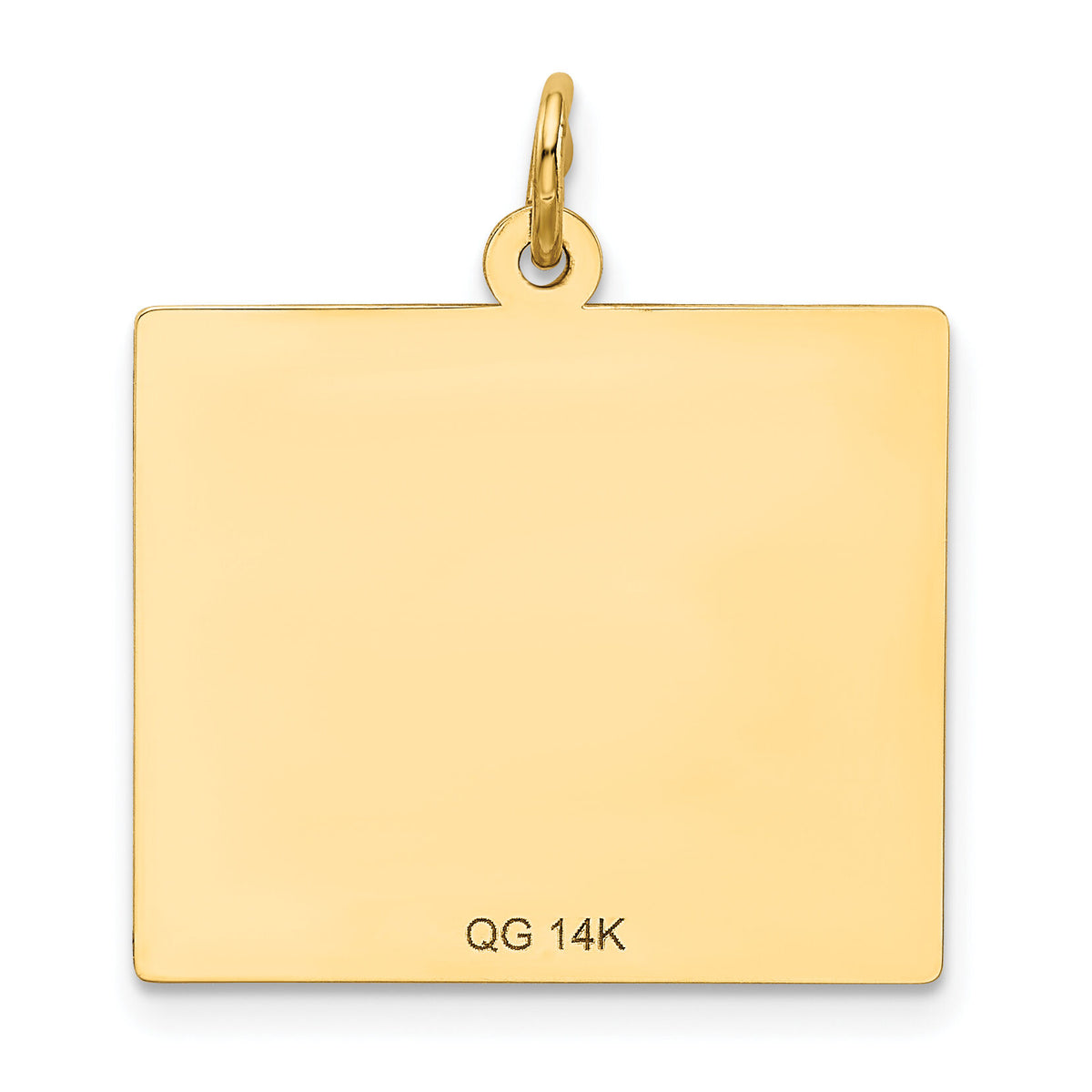 14k Monday the First Day Calendar Pendant-YC462