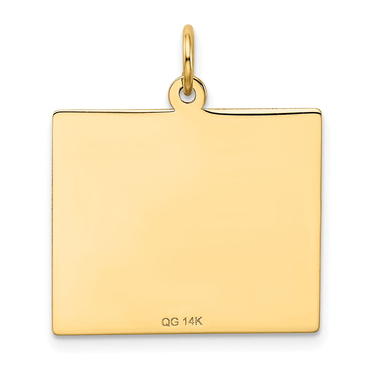 14k Tuesday the First Day Calendar Pendant-YC463