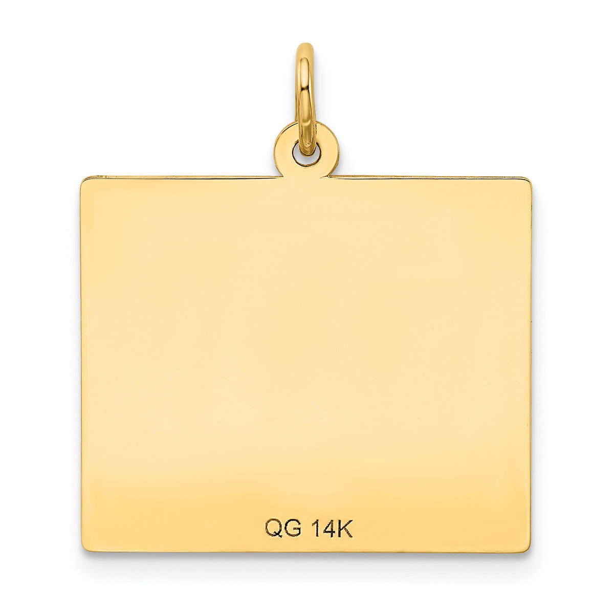 14k Wednesday the First Day Calendar Pendant-YC464