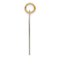 14k Saturday the First Day Calendar Pendant-YC467