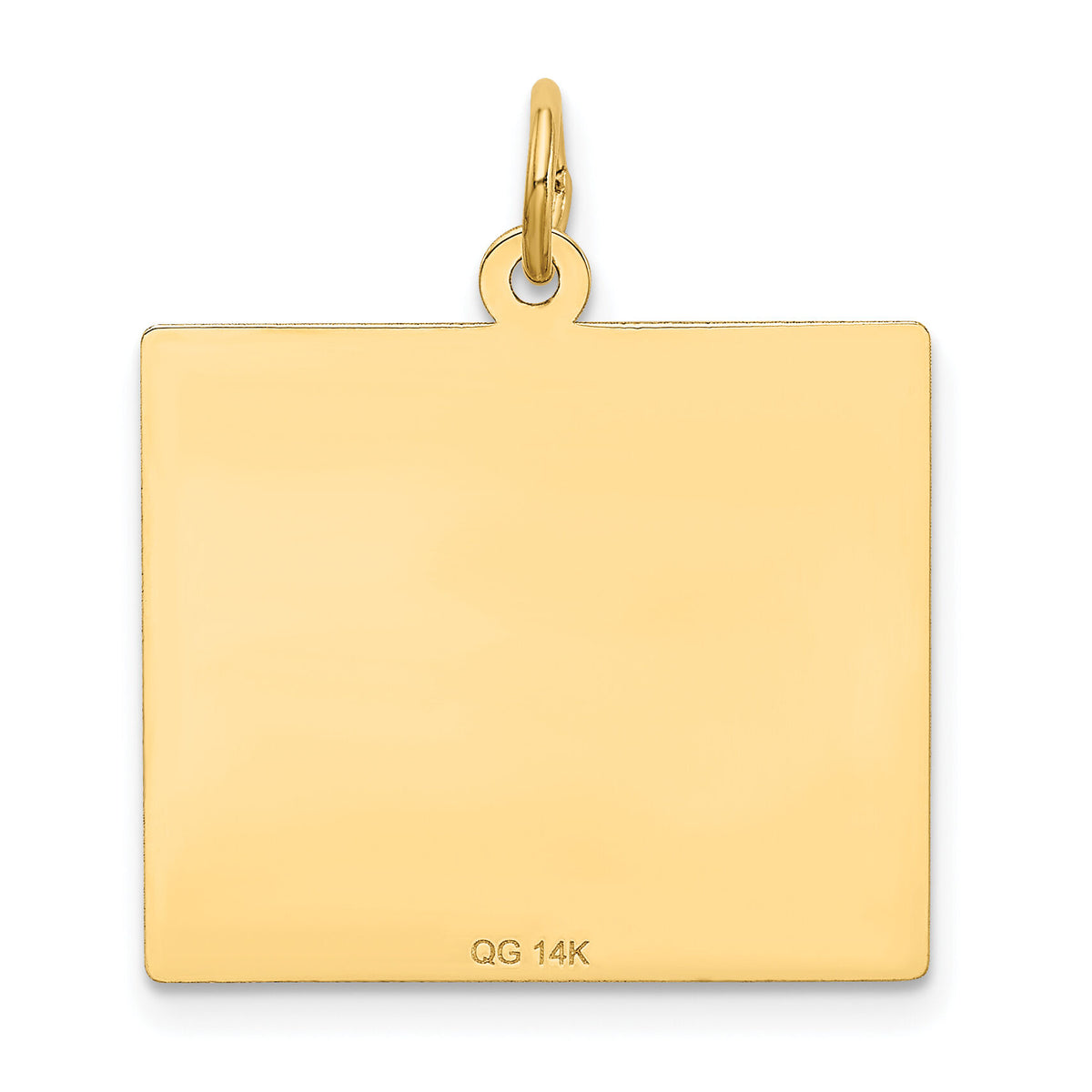 14k Saturday the First Day Calendar Pendant-YC467