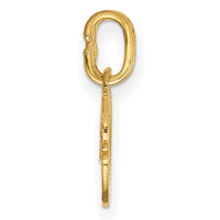14k Double Heart BEST FRIENDS Break-apart Charm-YC481