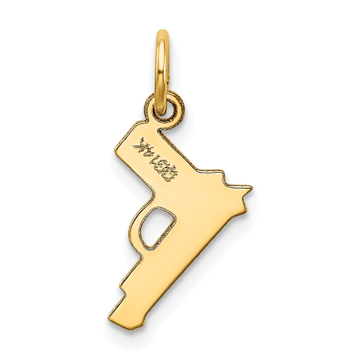 14k Pistol Charm-YC497
