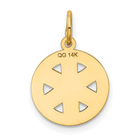 14k Small EMT Medical Charm-YC506