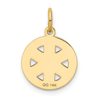 14k Small PARAMEDIC Medical Charm-YC515