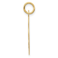 14k Medium PARAMEDIC Medical Pendant-YC516