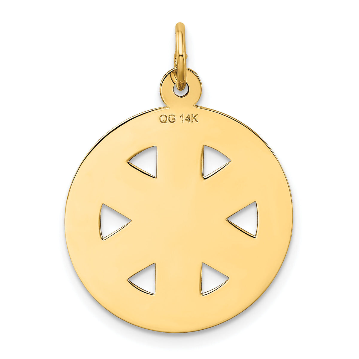 14k Medium PARAMEDIC Medical Pendant-YC516
