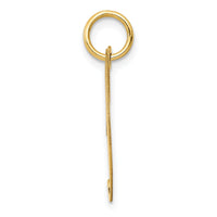14K Medium Fancy Script Letter J Initial Charm-YC652J