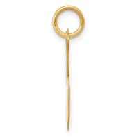 14k Large Fancy Script Letter K Initial Charm-YC654K