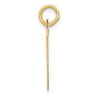 14k Large Fancy Script Letter T Initial Charm-YC654T