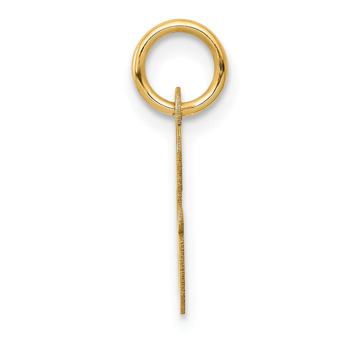 14k Small Script Letter G Initial Charm-YC658G