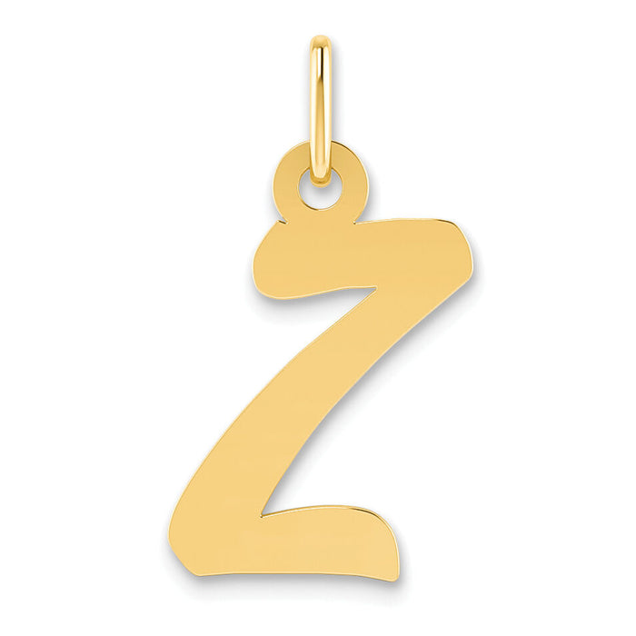 14k Small Script Initial Z Charm-YC658Z
