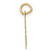 14k Medium Script Letter H Initial Charm-YC660H