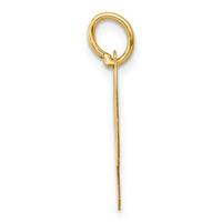 14k Medium Script Letter P Initial Charm-YC660P