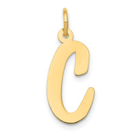 14k Large Script Letter C Initial Charm-YC662C