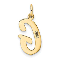 14k Large Script Letter G Initial Charm-YC662G