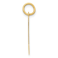 14k Large Script Letter J Initial Charm-YC662J