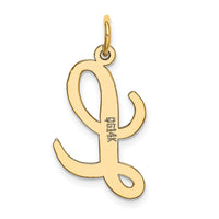 14k Large Script Letter L Initial Charm-YC662L
