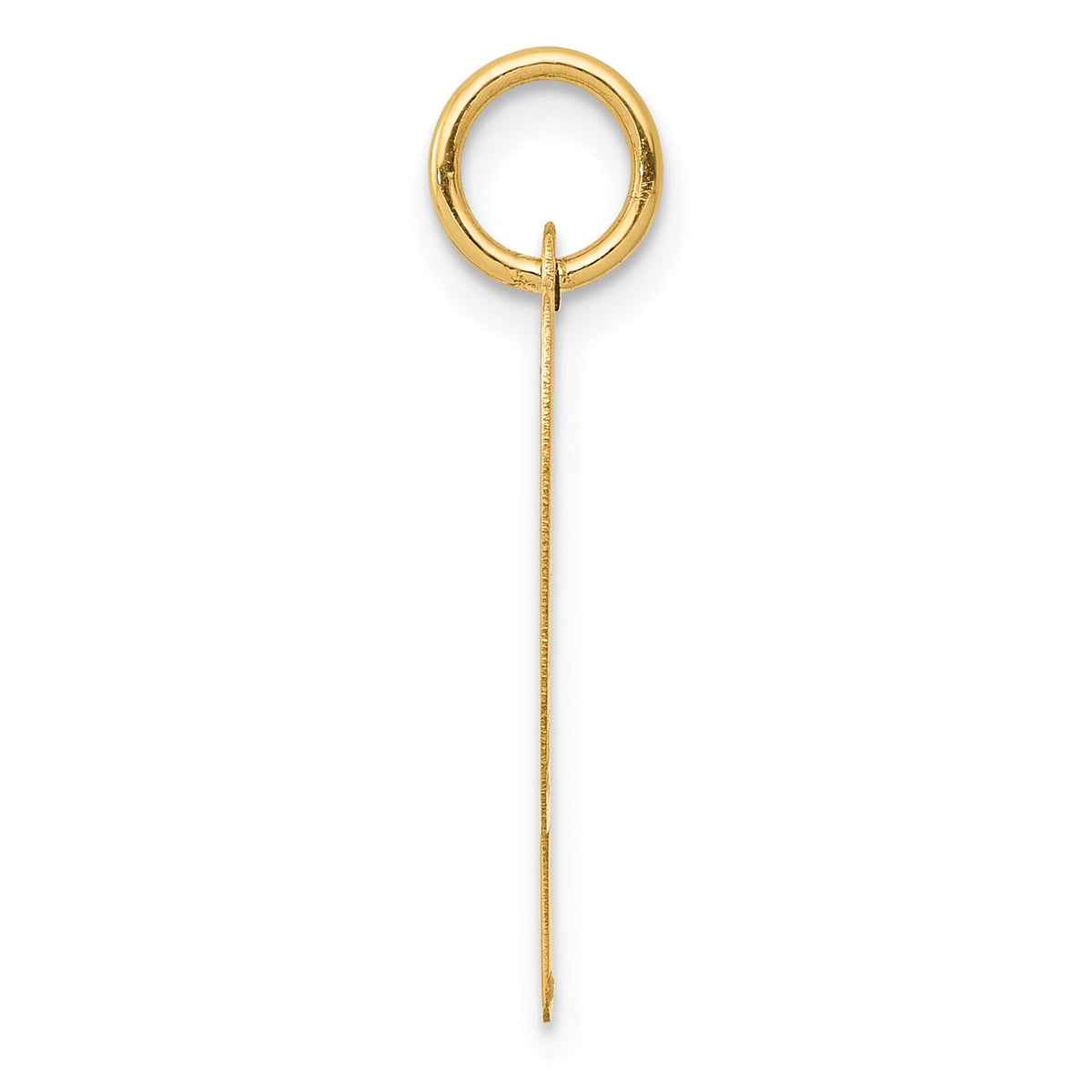14k Large Script Letter P Initial Charm-YC662P