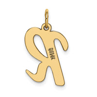 14k Large Script Letter R Initial Charm-YC662R