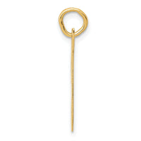 14k Large Script Letter T Initial Charm-YC662T