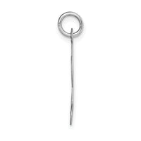 14k White Gold Large Script Letter L Initial Charm-YC663L