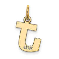 14k Small Block Letter J Initial Charm-YC664J