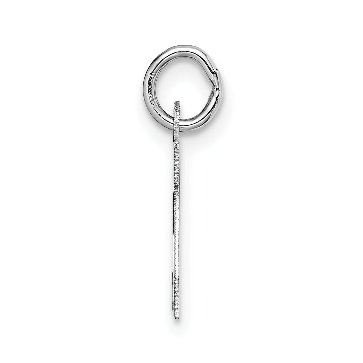 14KW Small Block Letter A Initial Charm-YC665A
