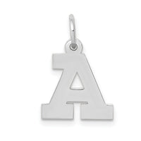 14KW Small Block Letter A Initial Charm-YC665A