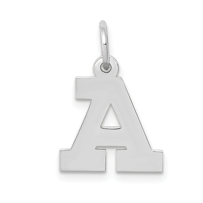 14KW Small Block Letter A Initial Charm-YC665A