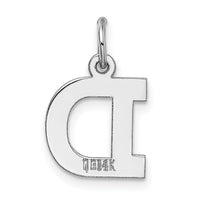 14KW Small Block Letter D Initial Charm-YC665D