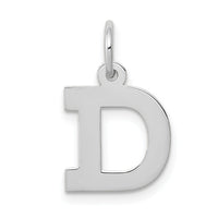 14KW Small Block Letter D Initial Charm-YC665D