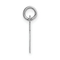 14KW Small Block Letter H Initial Charm-YC665H