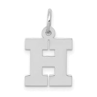 14KW Small Block Letter H Initial Charm-YC665H