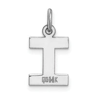 14KW Small Block Letter I Initial Charm-YC665I