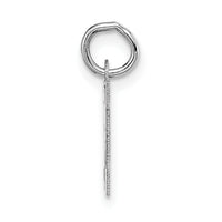 14KW Small Block Letter M Initial Charm-YC665M