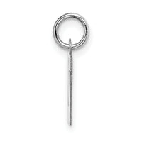 14KW Small Block Letter N Initial Charm-YC665N