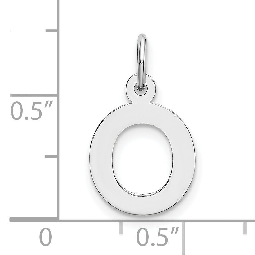 14KW Small Block Letter O Initial Charm-YC665O