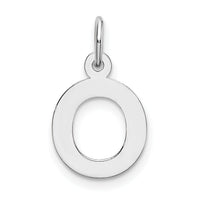 14KW Small Block Letter O Initial Charm-YC665O