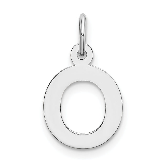 14KW Small Block Letter O Initial Charm-YC665O