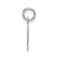 14KW Small Block Letter P Initial Charm-YC665P